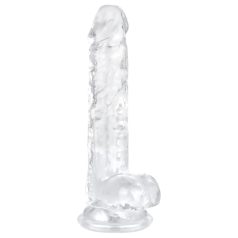 EasyToys - testikkeldildo - 17cm (gjennomsiktig)
