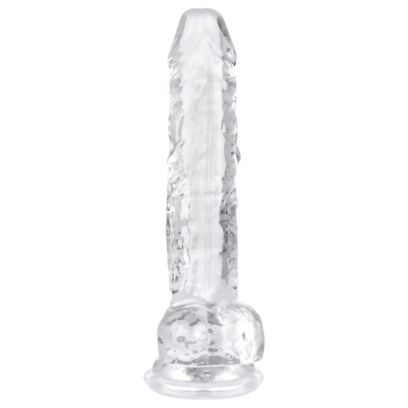 EasyToys - testikkeldildo - 17cm (gjennomsiktig)