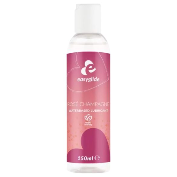 EasyGlide - Smaksatt vannbasert glidemiddel - rosé champagne (150 ml)