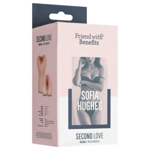 FWB - Sofia Hughes realistisk fitte (naturlig)