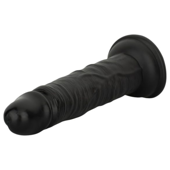 Easytoys - naturtro dildo - 12 cm (svart)