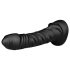 BUTTR Black Hawk - realistisk analdildo (svart)