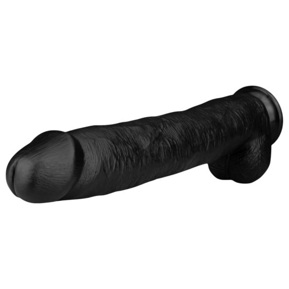 BUTTR Dingo - gigantisk realistisk dildo - 43 cm (svart)