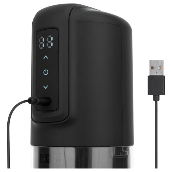 CRUIZR CX10 - Roterende og opp/ned-masturbator (svart)