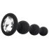 EasyToys - perle analtappe (svart)