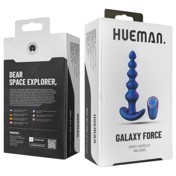 Hueman Galaxy Force - trådløs analvibrator (lilla)