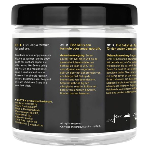 BUTTR - sklisikker fisting gelé (500 ml)