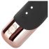 Rosy Gold - svart klitorisstimulerende lukkvibrator