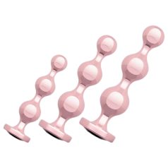 Rosé Gull - analdildo sett (rosagull)