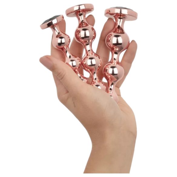 Rosé Gull - analdildo sett (rosagull)