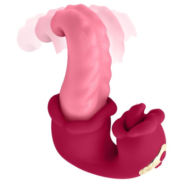 Teazers - dobbel tunger vibrator (rosa)