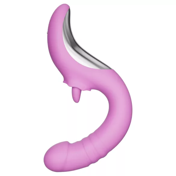 Good Vibes Only - klitorisstimulerende støtvibrator (rosa)