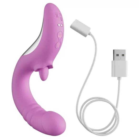 Good Vibes Only - klitorisstimulerende støtvibrator (rosa)