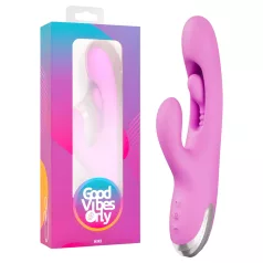   Good Vibes Only - klitorisvibrator med bevegelig finger (lilla)