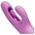 Good Vibes Only - klitorisstimulator med bevegelig finger (lilla)