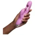 Good Vibes Only - klitorisstimulator med bevegelig finger (lilla)