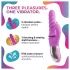 Good Vibes Only - roterende-støtende klitorisstimulator med arm (rosa)