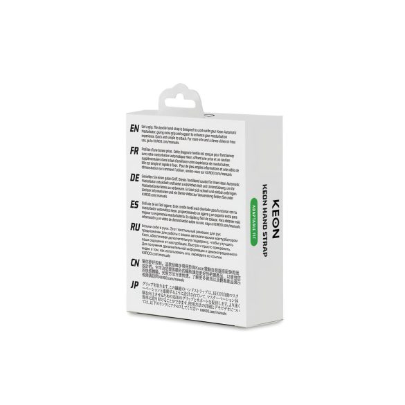 Kiiroo Keon - masturbator med håndleddslenker (svart)