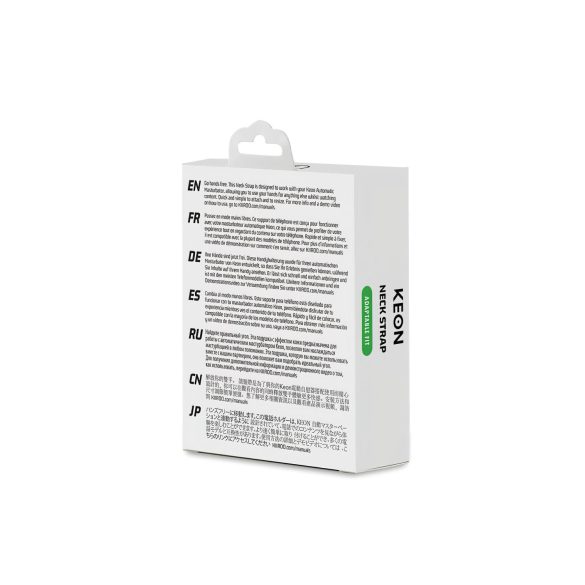 Kiiroo Keon - masturbatorhalsbånd (svart)