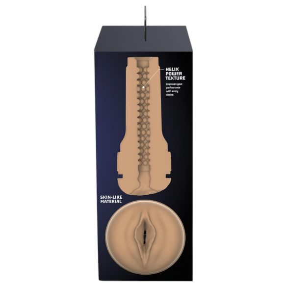 Kiiroo Feel - kunstig vagina masturbator (lys brun)