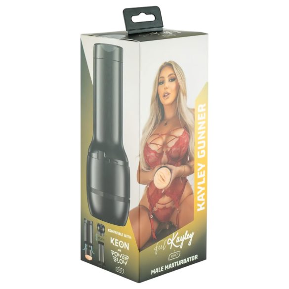 Kiiroo Kayley Gunner – masturbator – PowerBlow-kompatibel (natur)