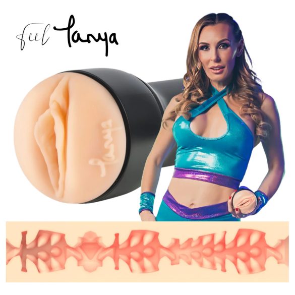 Kiiroo Tanya Tate – kunstig vagina – PowerBlow-kompatibel (naturlig)
