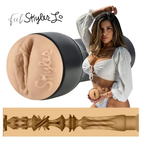 Kiiroo Skyler Lo - masturbator for menn - PowerBlow-kompatibel (natur)