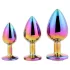 Dreamtoys Gleaming Love - analkuleplugg-sett med juvel (flerfarget)