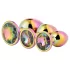 Dreamtoys Gleaming Love - analkuleplugg-sett med juvel (flerfarget)