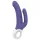 Dreamtoys Essentials - dobbel vibrator (lilla)