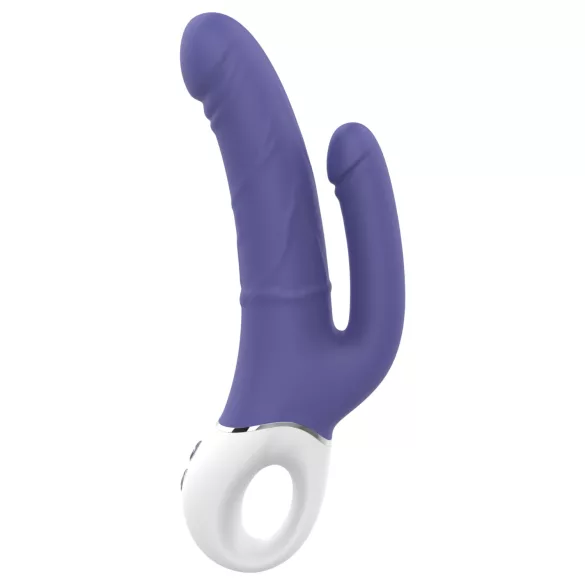 Dreamtoys Essentials - dobbel vibrator (lilla)
