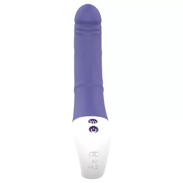 Dreamtoys Essentials - dobbel vibrator (lilla)