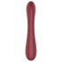 Romantikk Emily - G-punktvibrator med klitorisstimulator (rød)
