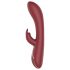 Romantikk Emily - G-punktvibrator med klitorisstimulator (rød)
