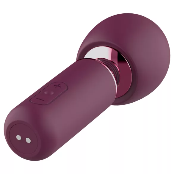 Glam - mini wand‑vibrator (lilla)