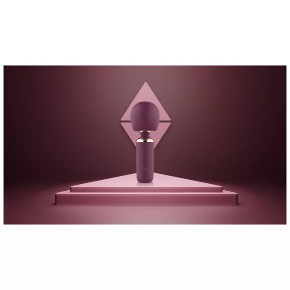 Glam - mini wand‑vibrator (lilla)