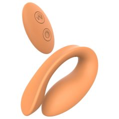 Glam - trådløs parvibrator med oppladning (oransje) Glam - trådløs parvibrator med oppladning (oransje)