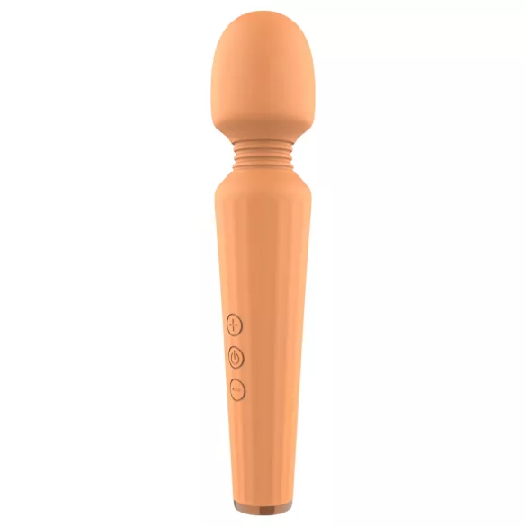 Glam - oppladbar massasjevibrator (oransje)