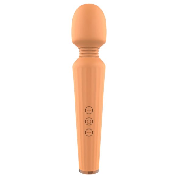Glam - oppladbar massasjevibrator (oransje)