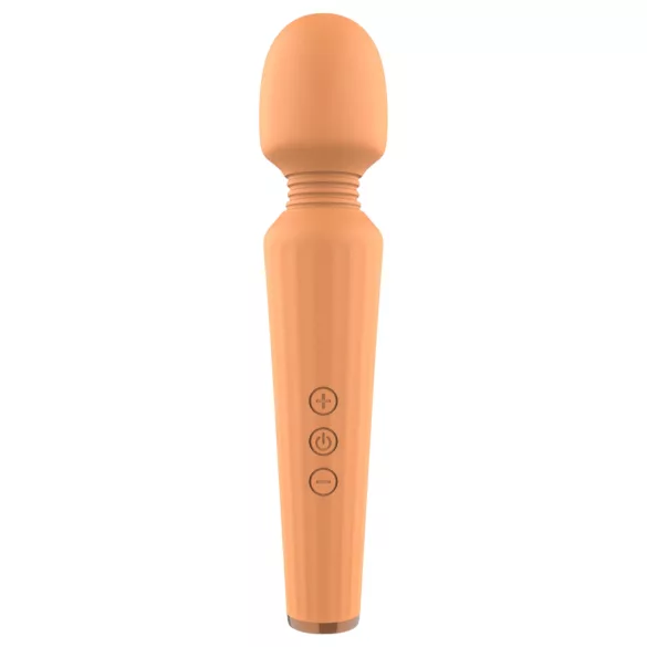 Glam - oppladbar massasjevibrator (oransje)