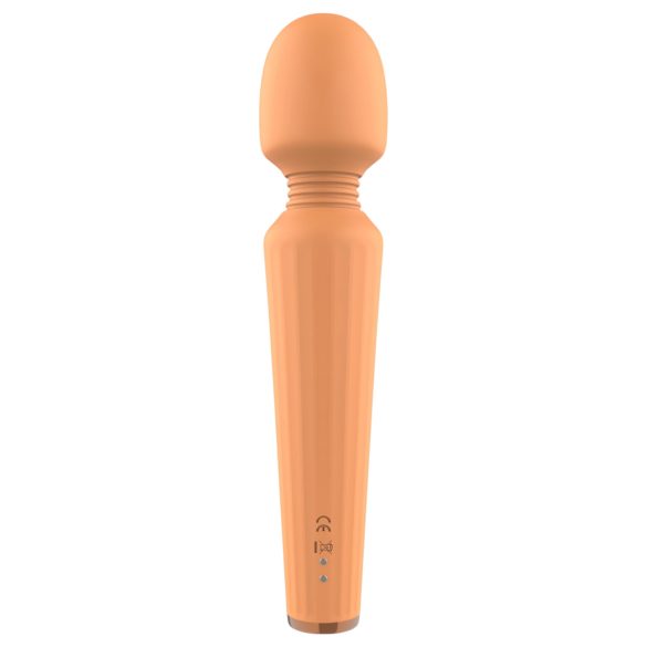 Glam - oppladbar massasjevibrator (oransje)