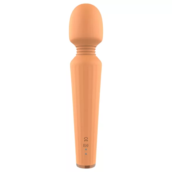 Glam - oppladbar massasjevibrator (oransje)