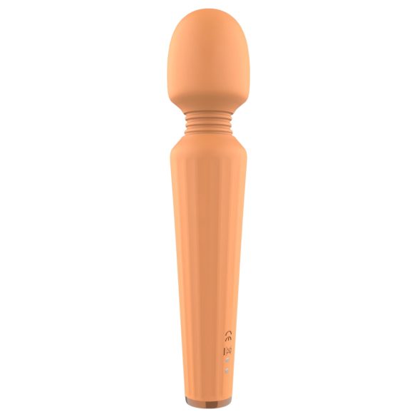 Glam - oppladbar massasjevibrator (oransje)