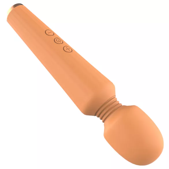Glam - oppladbar massasjevibrator (oransje)
