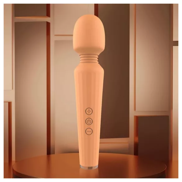 Glam - oppladbar massasjevibrator (oransje)