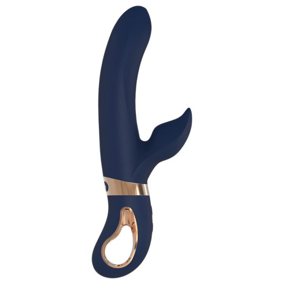 Dream Toys Atropos - oppladbar, varmegenererende vibrator (blå)