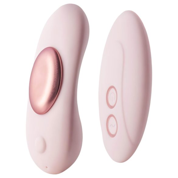 Vivre Gigi - oppladbar, trådløs trusevibrator (rosa)