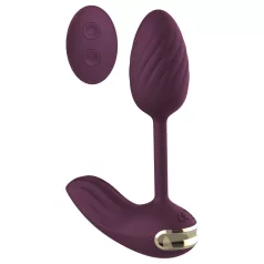   Dreamtoys Essentials - bærbart fleksibelt vibrerende egg (lilla)