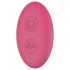 Dreamtoys - trådløs, bærbar skyvende vibrator (rosa)