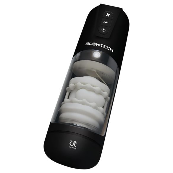 Dreamtoys Blowtech - vibrerende, opp-og-ned masturbator (svart)